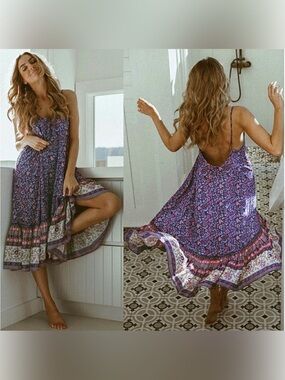 Spell Designs Bravehearts Dahlia Strappy Dress